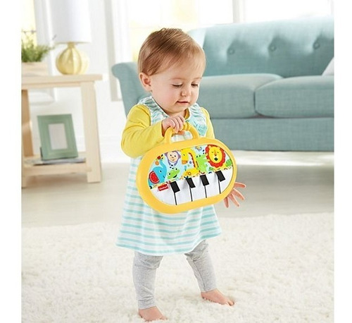 Imagen 4 de 4 de Pianito Baila Conmigo Fisher Price Ffb67, Mattel Bestoys