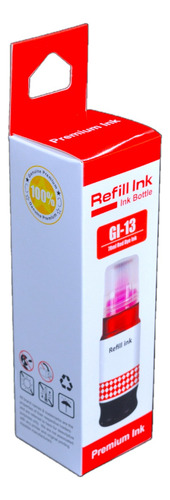 Tinta Premium Refill Ink Gi-13 Rojo Para Canon Gi-13r
