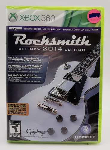 Rocksmith All New 2014 Edition Xbox 360 Sellado *r G Gallery