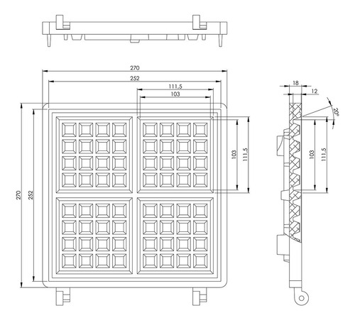 Máquina De Waffle Com Teflon 220v