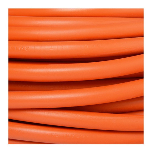 Cordón Eléctrico 3x1 Mm 20 M Naranjo