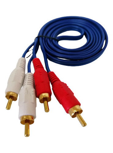 Cable Av Audio Rca 2x2 1.5 Metros