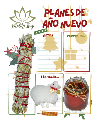 Año Nuevo Borrego De La Abundancia Vela Ritual Sahumerio