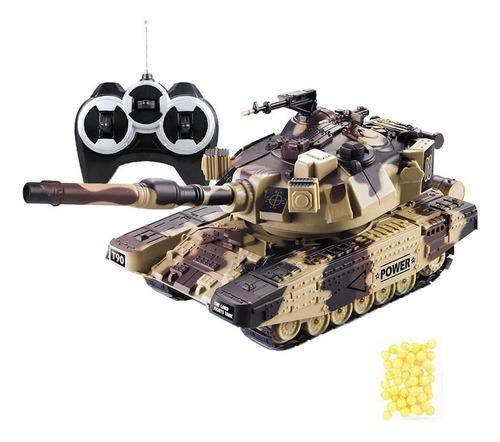 Escala Pesada 1:32 Rc Battle Tank Modelo De Coche De 2024