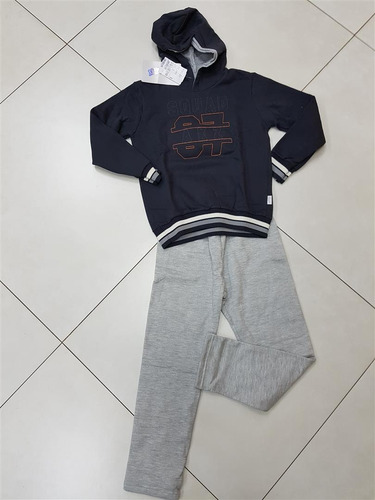 conjunto moletom infantil masculino tamanho 8