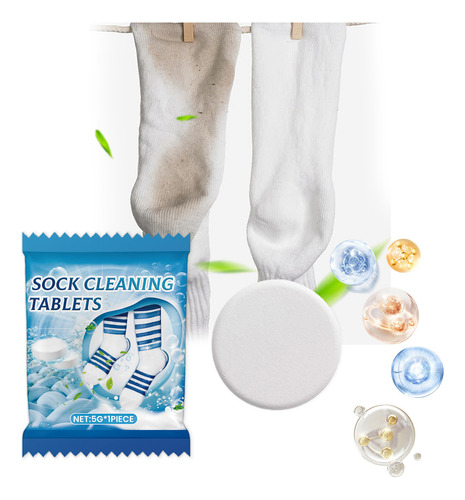 Almofadas De Limpeza W Sock Para Remoção De Manchas, Desodor