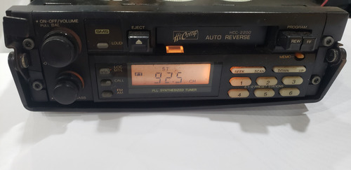 Radio Toca Fita Carro Audiovox Hh-2200 C/defeito Japan (Usado)