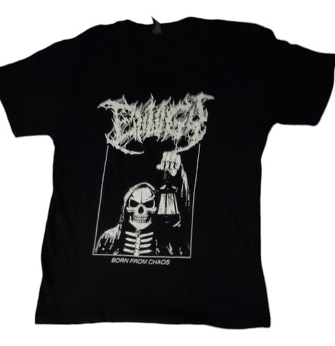 Playera Oficial Eu1ogy Black Metal Talla Mediana 