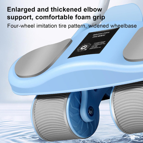 Para Rueda Abdominal Ab Roller Con Rebote Automático