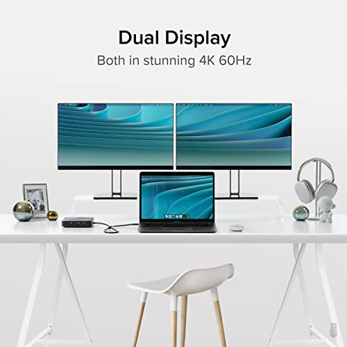 Estación De Acoplamiento Usb C 7 En 1 Con Doble Monitor Ench