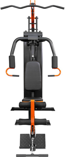 Gimnasio Multifuncional Uso Rudo Multiestacion Brazo Pierna Estructura Negro Centurfit mkz-multestacion