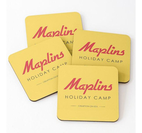 Set Posavasos Campamento De Vacaciones Maplins, Crimpton-on-