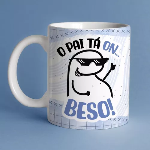 Caneca Flork Memes Engraçados - Ironia É Gostar Do Cheiro