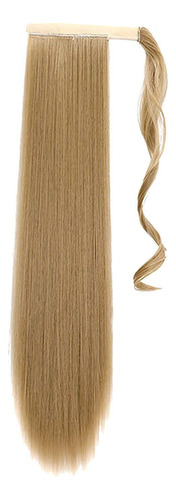 2 Extensão De Cabelo Sintético De Perucas De Marrom