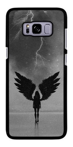Funda Cel Protector Para Samsung Galaxy Alas Demonio Angel 