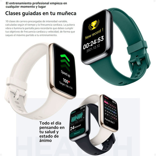 Xiaomi Mi Band 7 Pro Reloj Inteligente Smartband - Otec Color De La Caja Negro Color De La Malla Negro