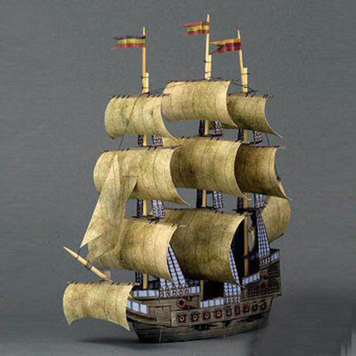 Barco Pirata Artesanía Regalos Barcos De Vela Modelo A