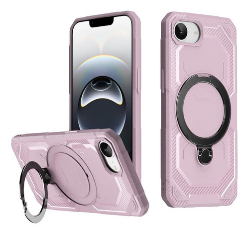 Capa Resistente Ao Desgaste Com Suporte Para iPhone 16e