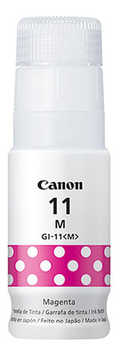 Botella Tinta Canon Pixma Gi-11 M Tinta Continua G3160 G2160