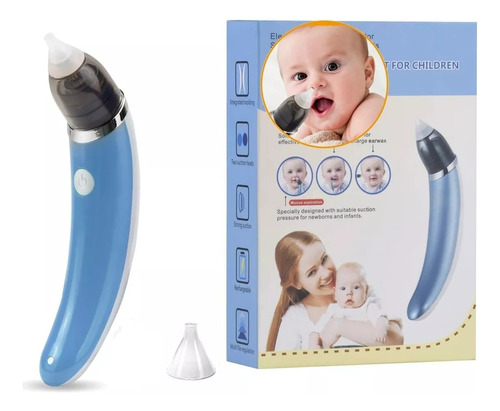 Aspirador Nasal Para Bebé, Succión Nasal Bebe Comodo