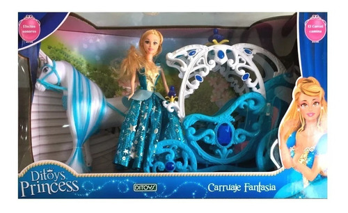 Carruaje Fantasia Princesa Sonidos Y Movimientos Orig Ditoys