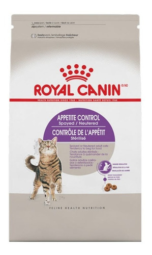 Imagen 1 de 5 de Alimento Royal Canin Appetite Control Spayed Neutere  5.9kg