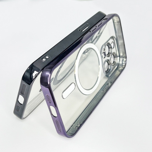 .capa Case Magsafe Blindex Luxo Proteção De Lente Para iPhone.