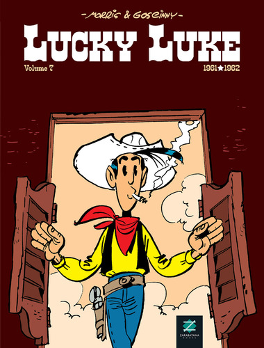 Lucky Luke - Vol. 7 - 1961-1962, De Morris. Editora Zarabatana Books, Capa Mole, Edição 1 Em Português