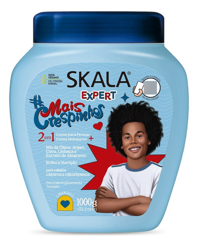 Skala Expert Mais Crespinhos 1000 G