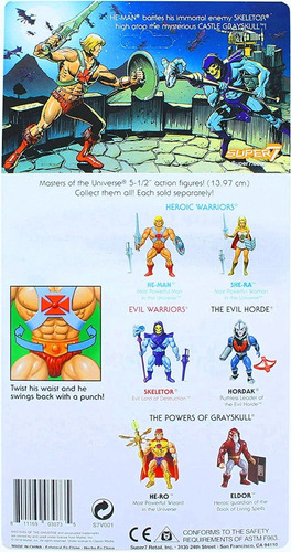 He-man Tv Super 7 Vintage Masters Of The Universe Motu 14cm