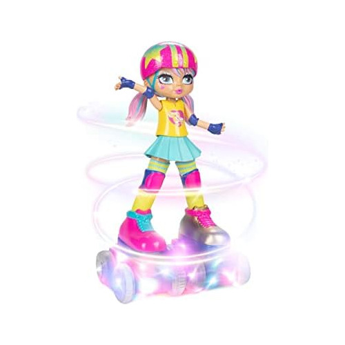 Doll Rainbow Riley Light Up Control Remoto Rollerskatin...