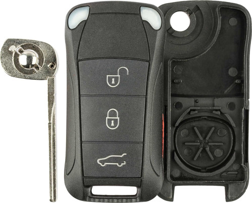 Keyless Entry Remote Key Fob Uncut Car Flip Key Shell C...