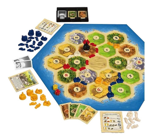 Imagen 3 de 3 de Juego de mesa Catan Devir