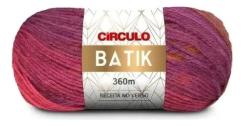 Novelo De Lã Batik Circulo Tricôcrochê 9500 - Sol De Inverno Cor 9306 - Caqui