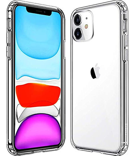 Mkeke Compatible Con Estuche Para iPhone 11, Fundas Transpar