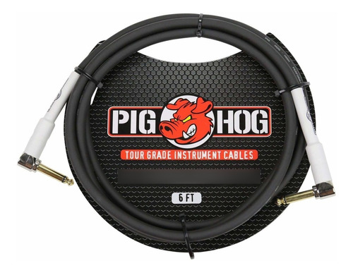 Pig Hog Ph6rr Cable De Instrumento Para Guitarra (0.315 PuLG