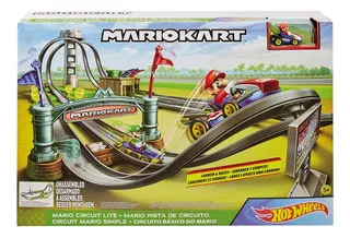 Pista Hot Wheels Circuito De Corridas Super Mario Ghk15