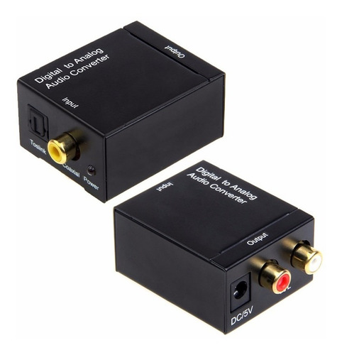 Convertidor De Audio Digital A Análogo Óptico Rca Compuesto
