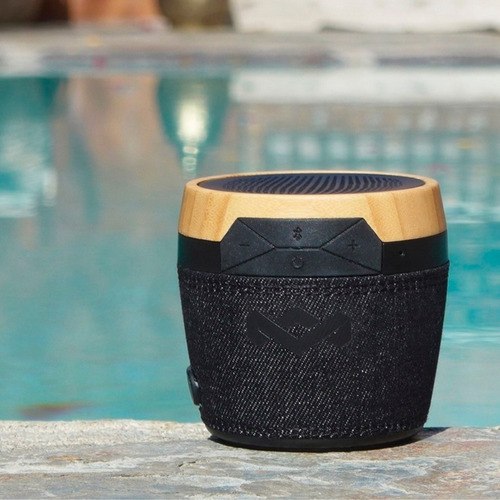 Parlante House of Marley Chant Mini BT EM-JA007 portátil con bluetooth waterproof signature black