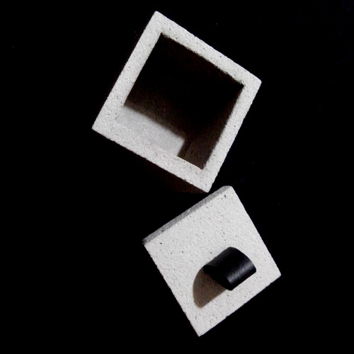 Imagen 6 de 6 de Caja Para Escritorio Cemento Y Cuerina Diseño Minimalista