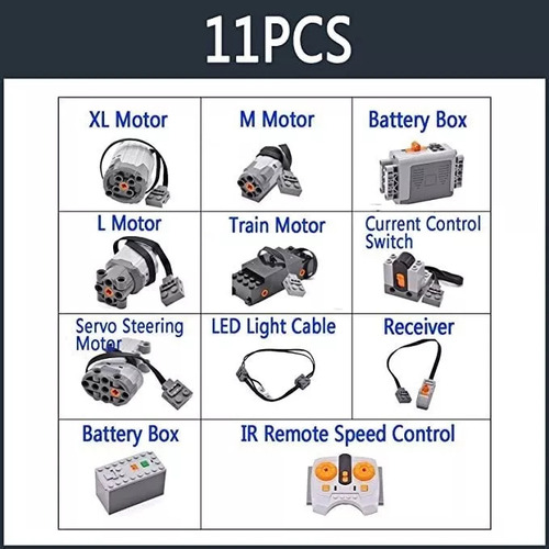 11 En 1 Montaje Técnico Motor Motores Con Potentes Motore