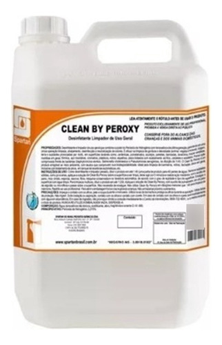 Limpador Concentrado Uso Geral Clean By Peroxy 5 Litros