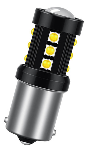 Bombilla Led Para Automóvil Luz Atrás Amarillo 1156 Ba15s