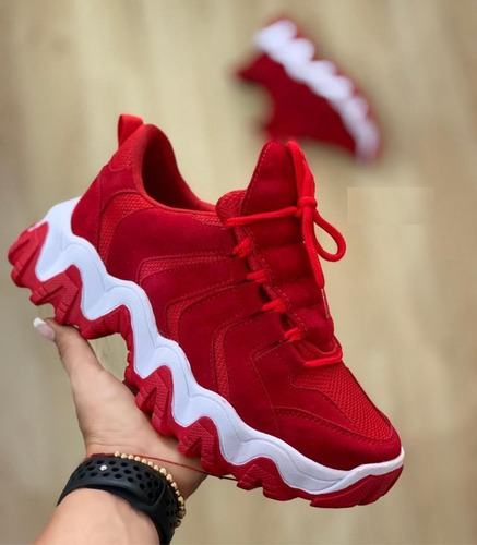 Zapatos Tenis Zapatillas Plataforma Deportivos Dama Mujer