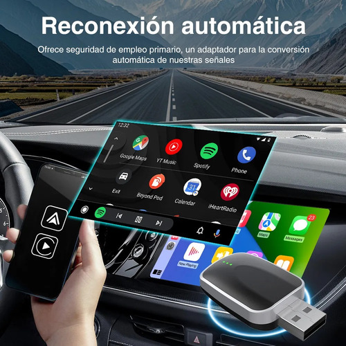 Android Auto Converter 2en1 Wireless Adapter Car Play