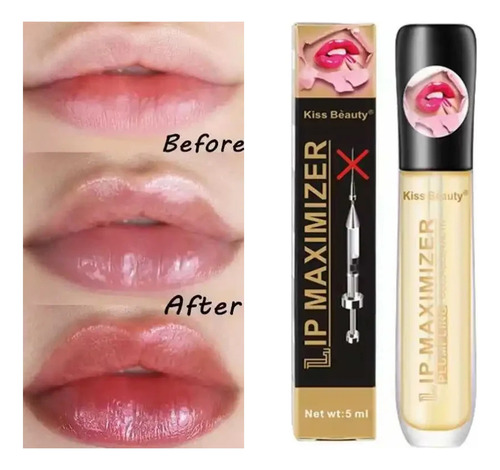 Volumizador Labial Con Colágeno, Potenciador De Labios