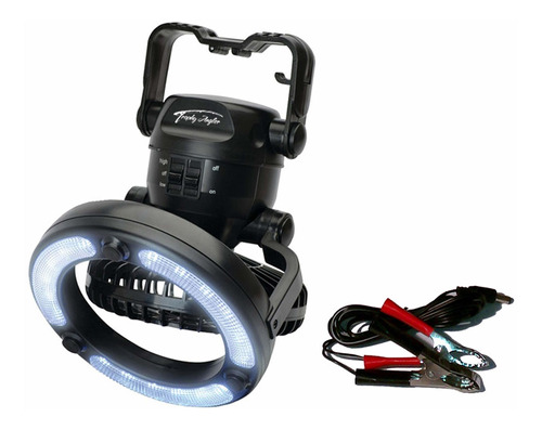 Trophy Angler Asg-lfc-LG Combo Ventilador Luz Led 7'' LG