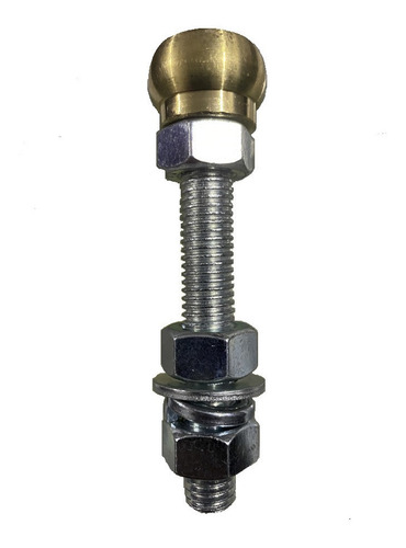 Imagen 1 de 3 de Guia Para Porton O Polin Con Tuercas De 25 Mm Por 100 Mm