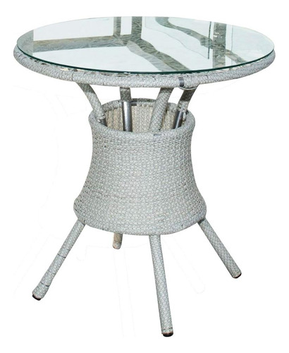 Tablero De Mesa Redondo De 17 Pulgadas Templado 3/8 D...