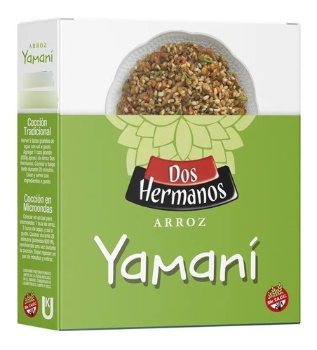 Arroz Yamani Dos Hermanos Integral Sin Tacc Libre Gluten